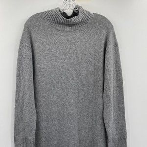Rails Gray Turtleneck Sweater dress